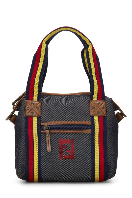 Fendi,  Multicolor Denim Handbag, Multi