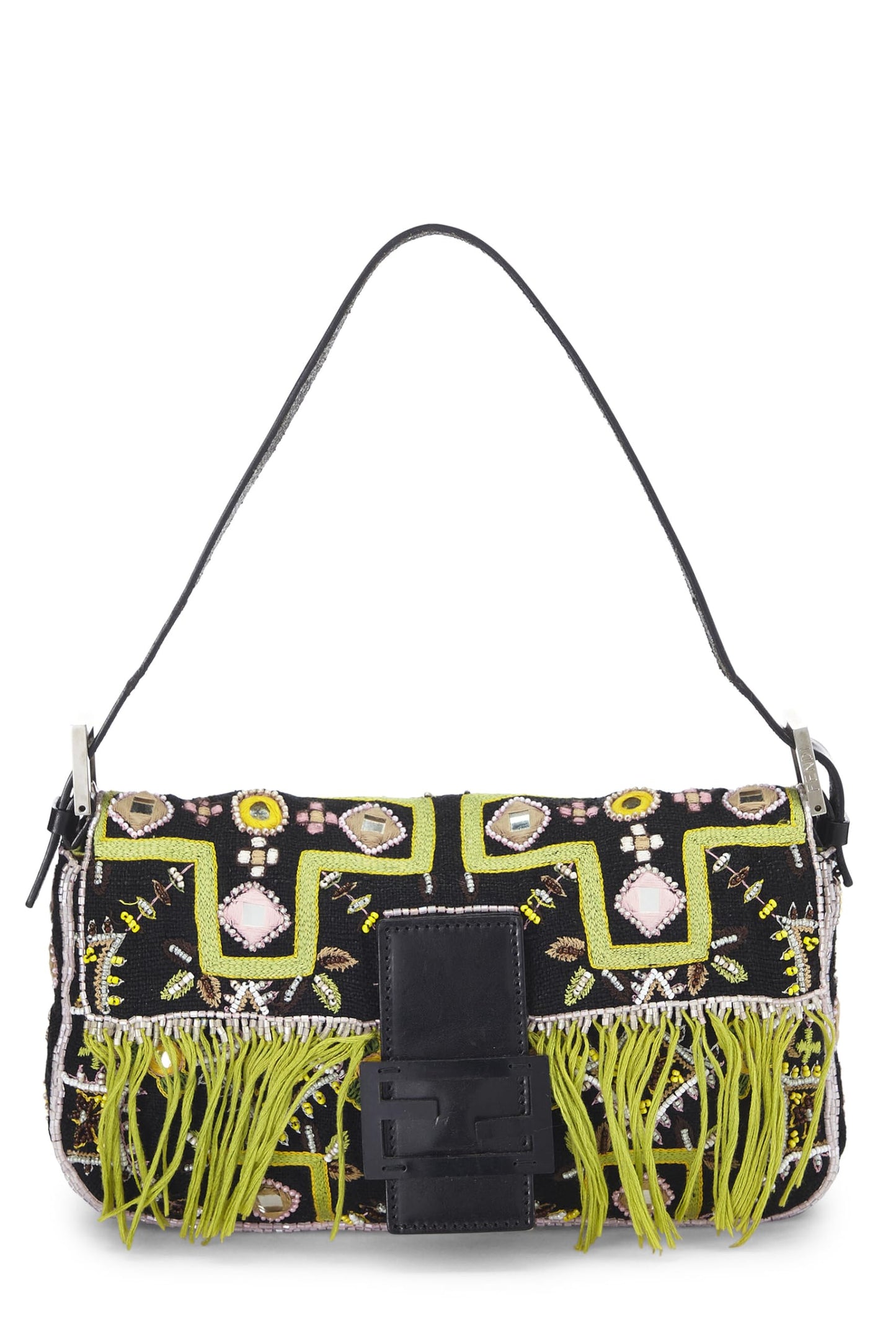 Fendi,  Multicolor Embellished Baguette, Multi