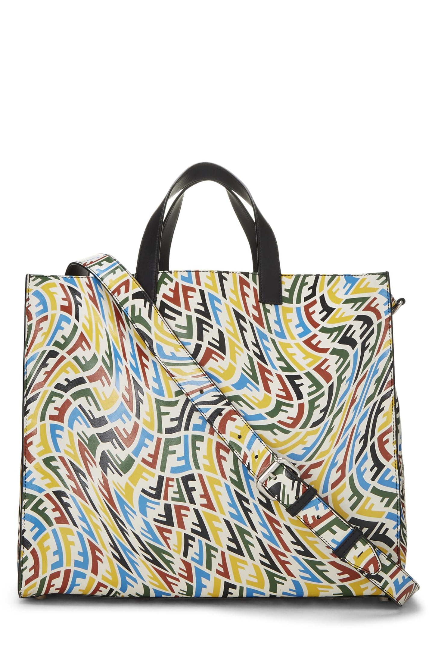 Fendi,  Fendi x Sarah Coleman Vertigo Fisheye Shopper Tote, Multi