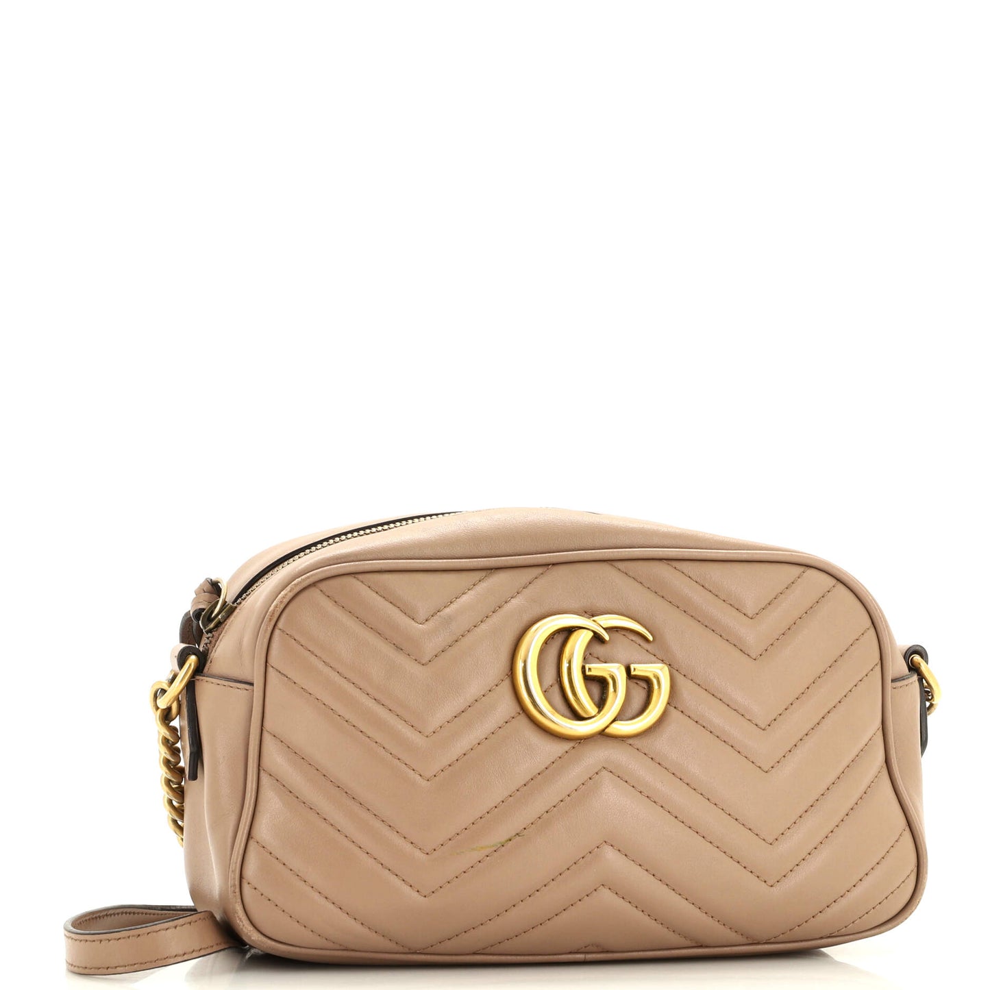 GG Marmont Shoulder Bag Matelasse Leather Small