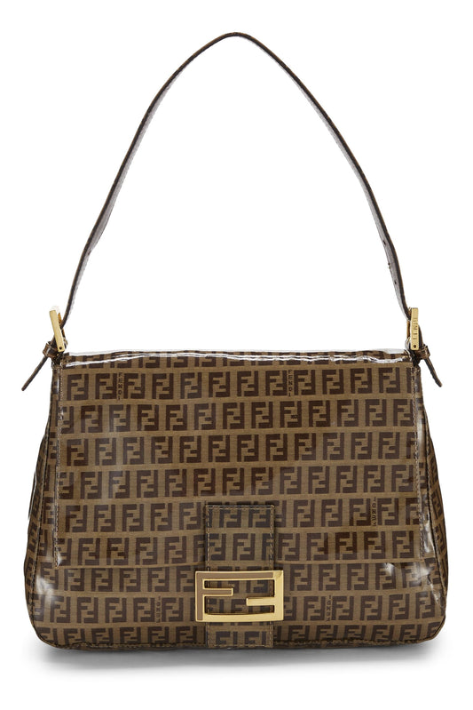 Fendi,  Brown Zucchino Vinyl Mama, Brown