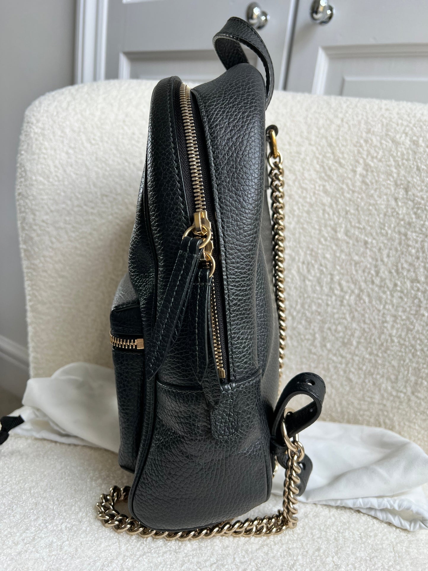 Gucci GG Black Soho Backpack