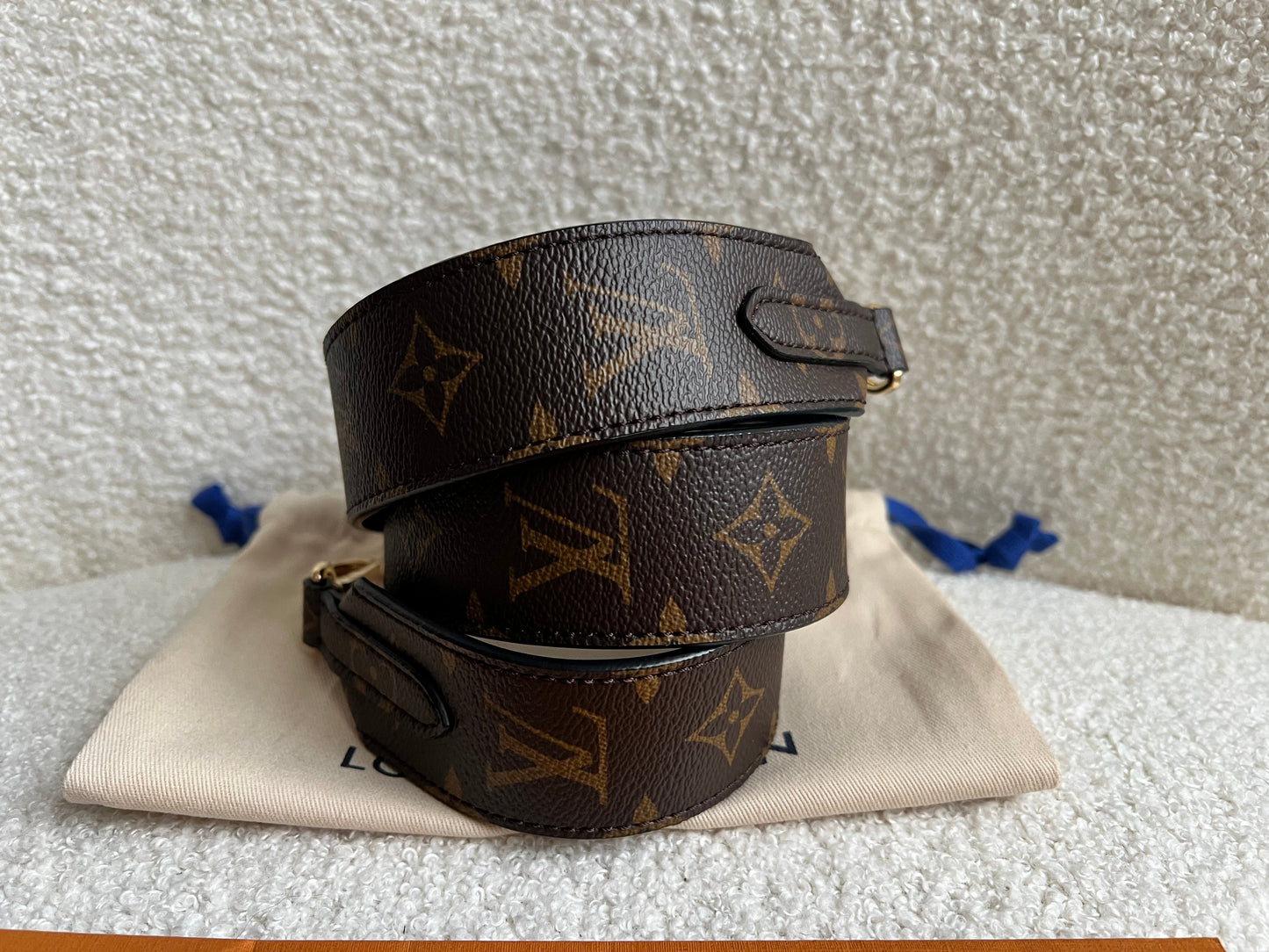 Louis Vuitton Bandouliere Monogram Leather Shoulder Strap (RRP £395)