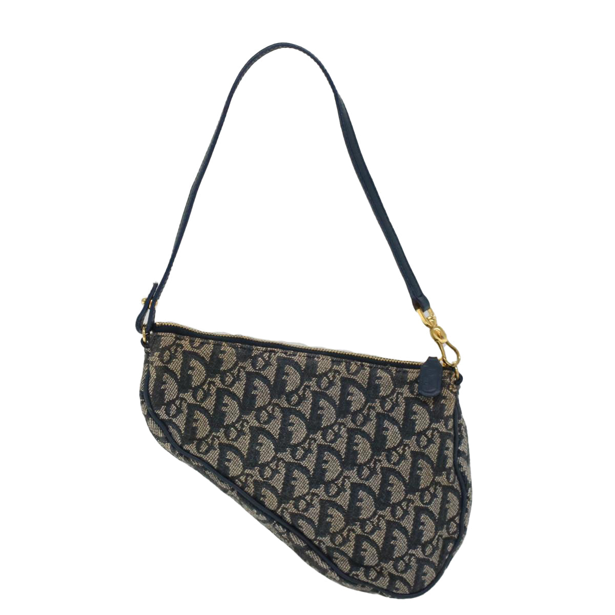 Dior Saddle  Canvas Clutch Bag ()