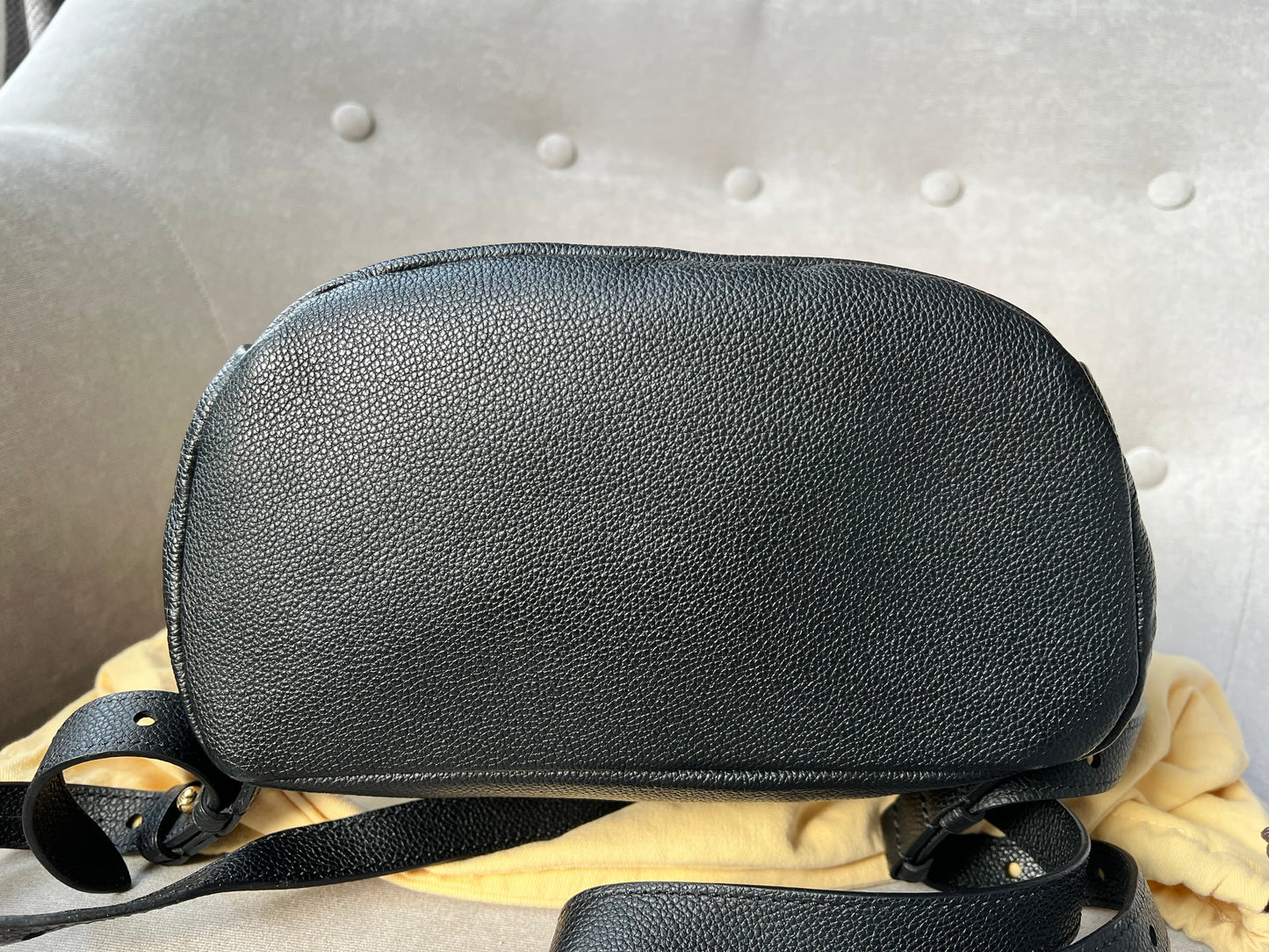 Louis Vuitton Sarbonne Backpack Black Empreinte