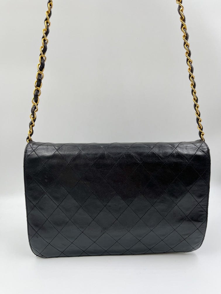 Vintage Black Chanel Flap Bag