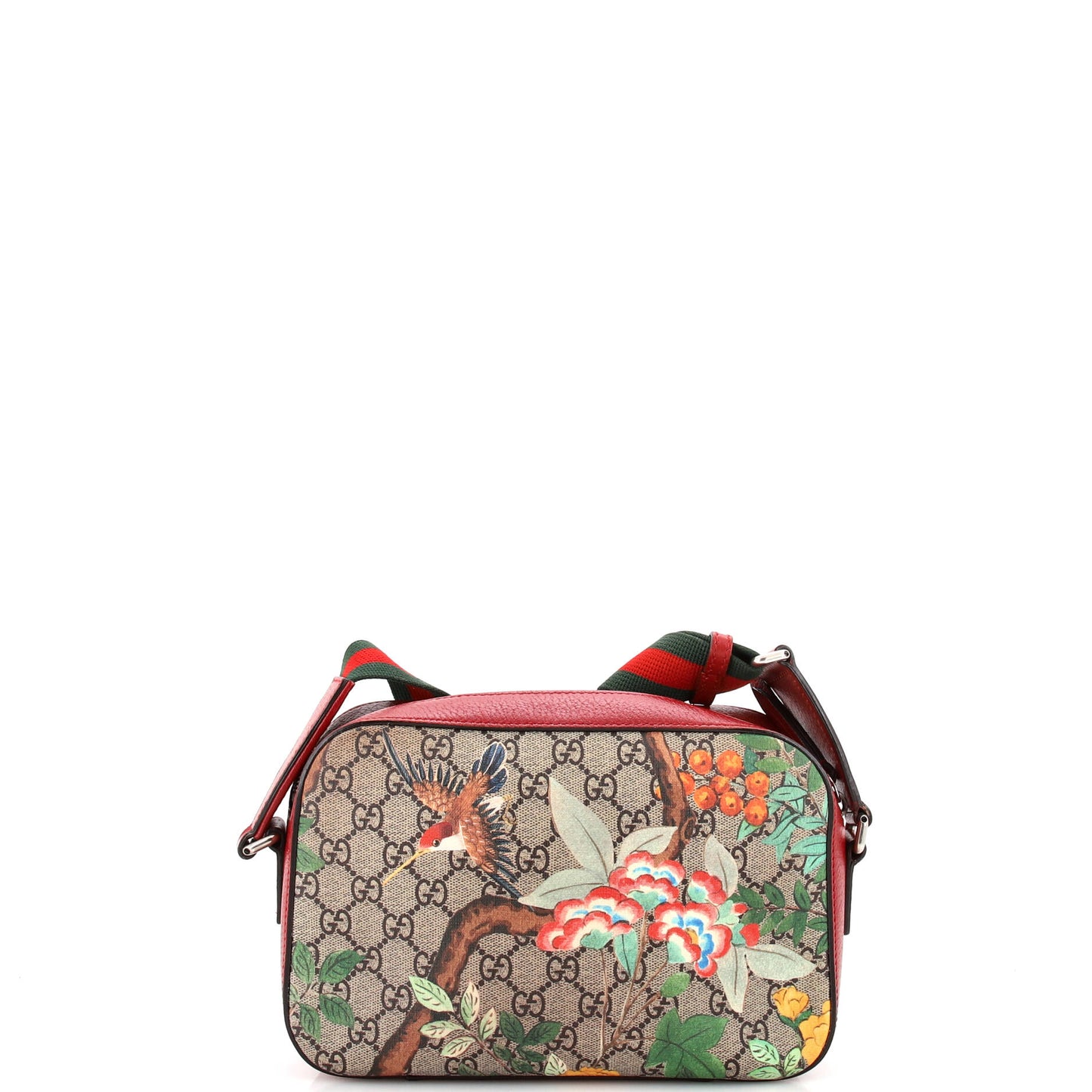 Camera Shoulder Bag Tian Print GG Coated Canvas Medium