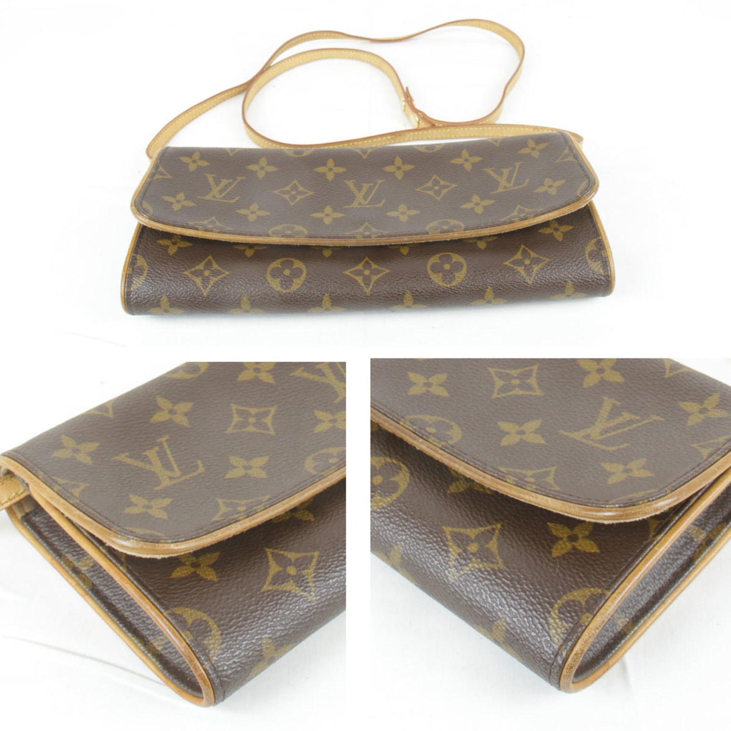 Louis Vuitton Twin  Canvas Shoulder Bag ()