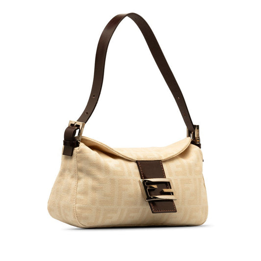 FY ZUCKA MANMABACKET ONE SHOULDER BAG 2321 BEIJU BRUN CANVES LEADER LADY FENDI PARIS LOVE MARKET SHOP