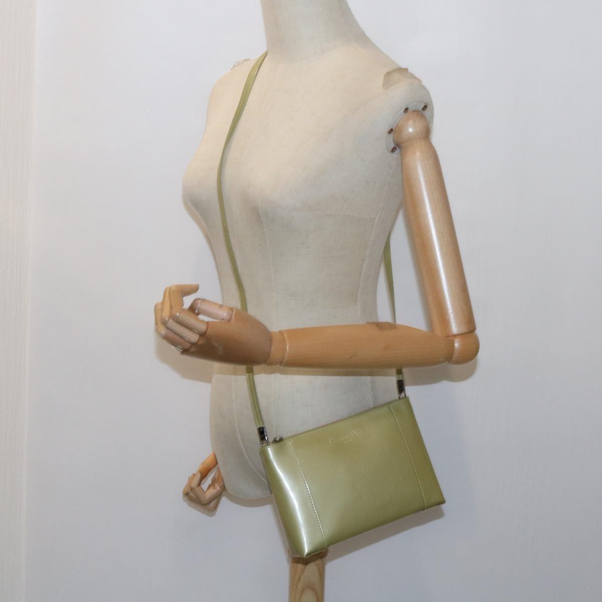 Dior  Patent Leather Shoulder Bag ()