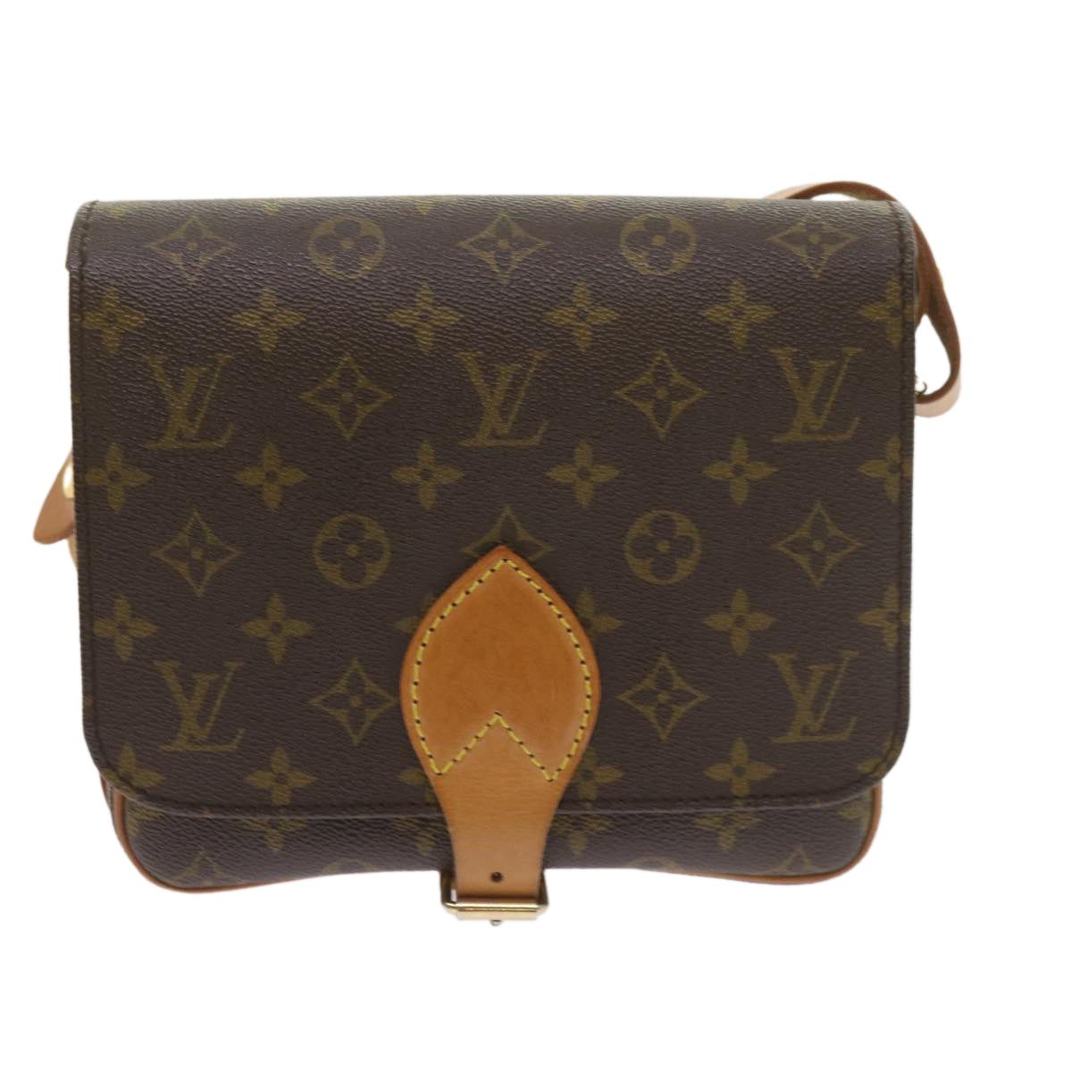 Louis Vuitton Cartouchière  Canvas Shoulder Bag ()