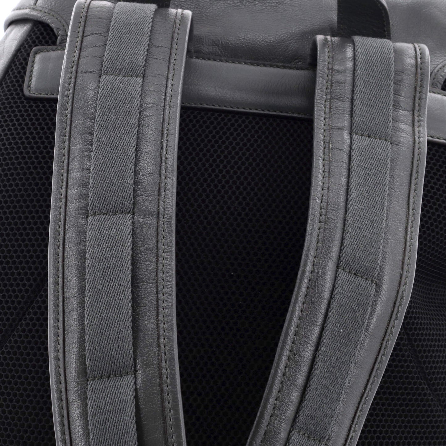 Tonal GG Double Pocket Belt Backpack Leather Large