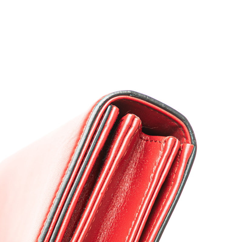 Christian Dior Leather Bee Clutch Bag