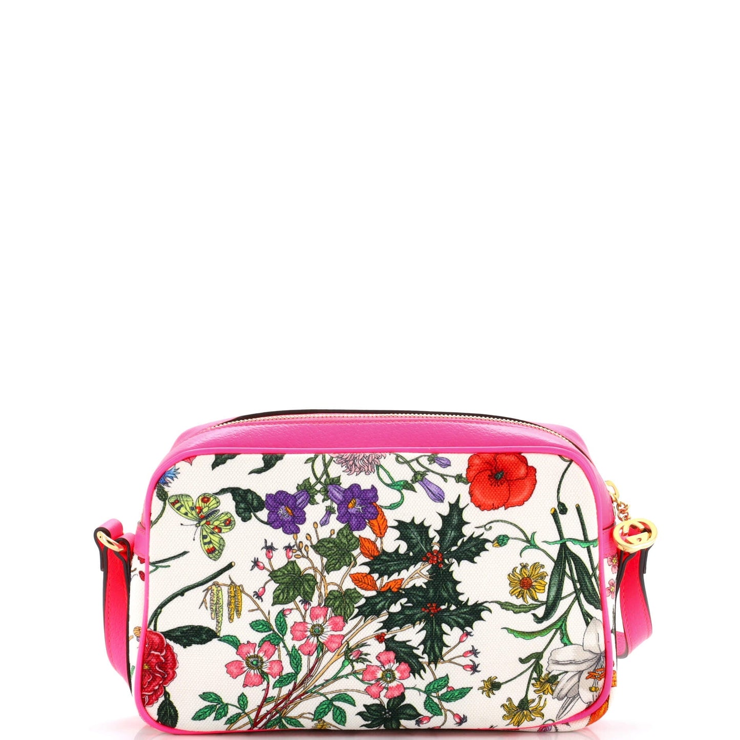 Shoulder Bag Flora Canvas Small