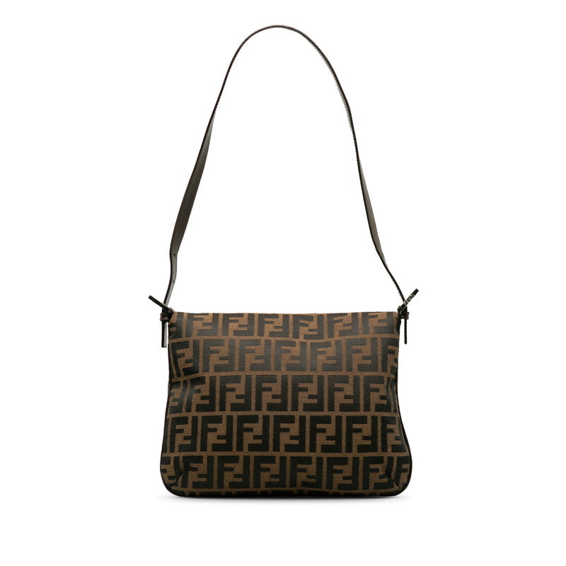 FY ZUCKA MANMABACKET ONE SHOULDER BAG HANDBACK BRONNE CANVES LEADER LADY FENDI FENDI PARIS MARKET