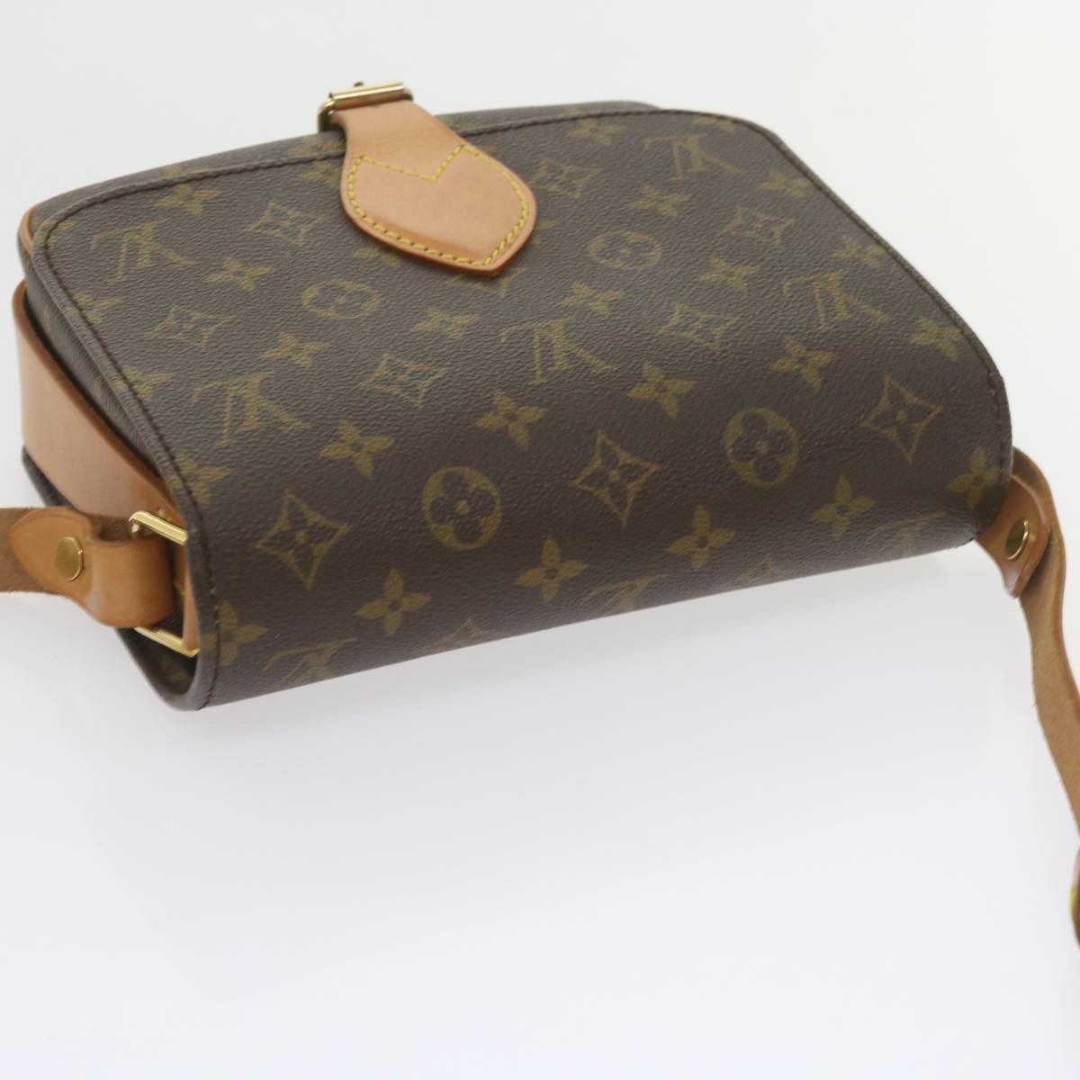 Louis Vuitton Cartouchière  Canvas Shoulder Bag ()