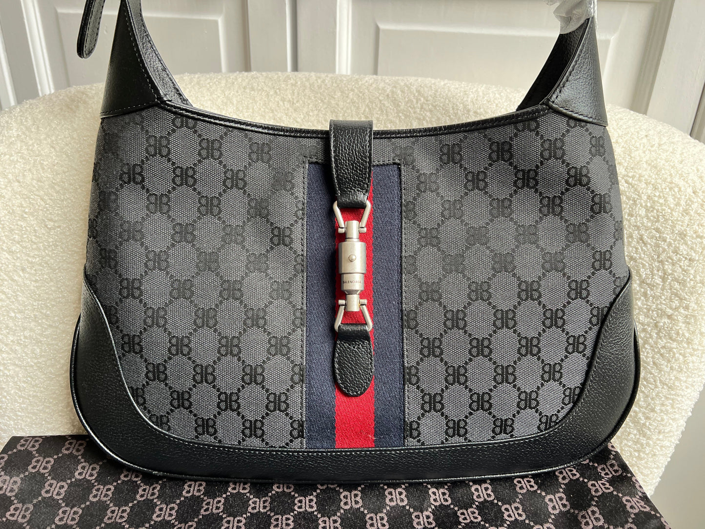 Balenciaga x Gucci Hacker Project Medium Jackie Bag