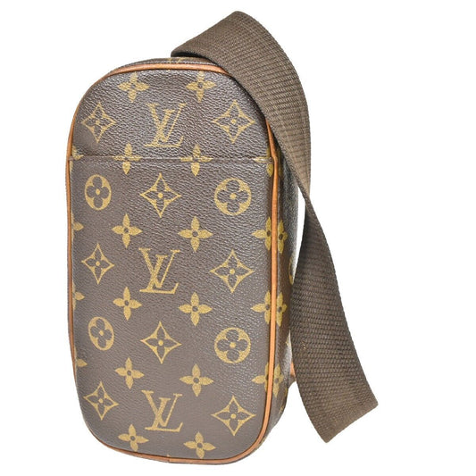 Louis Vuitton Pochette Gange  Canvas Shoulder Bag ()