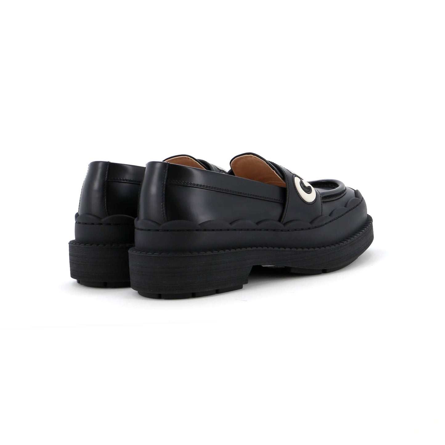 Women's Ornella Logo Loafers Leather