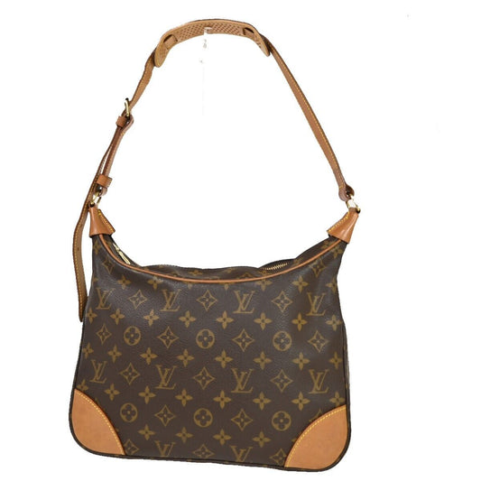 Louis Vuitton Boulogne  Canvas Shoulder Bag ()