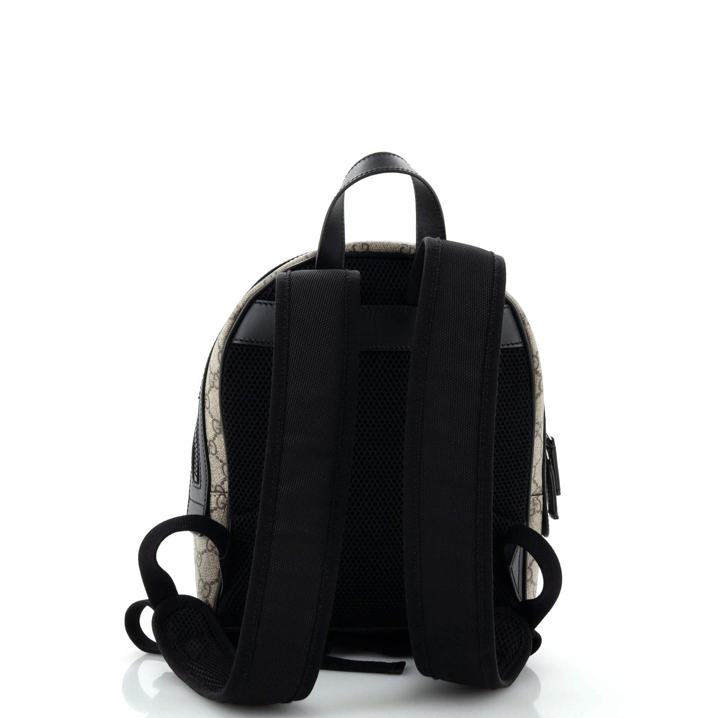 Zip Pocket Backpack GG Coated Canvas Small