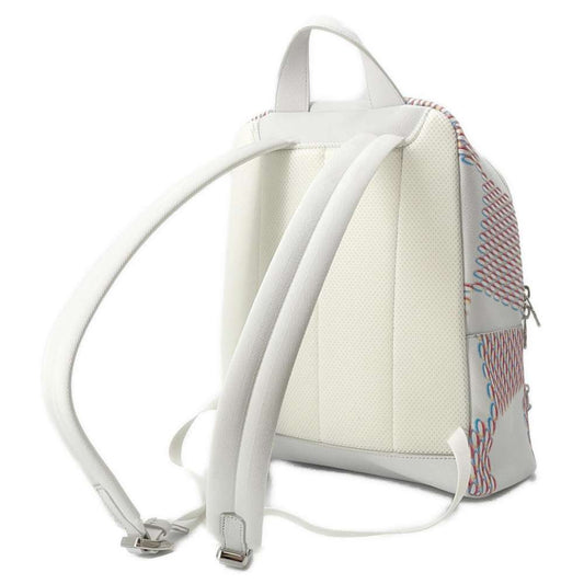 LOUIS VUITTON Racer Backpack White M20664 Damier Spray