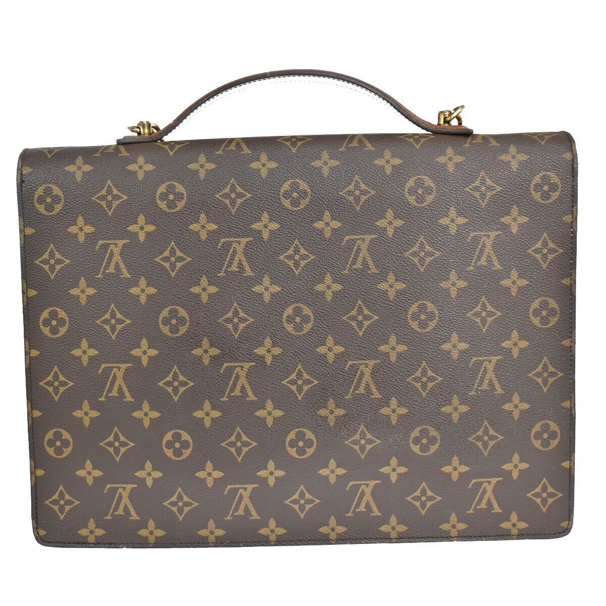 Louis Vuitton Porte Documents  Canvas Shoulder Bag ()