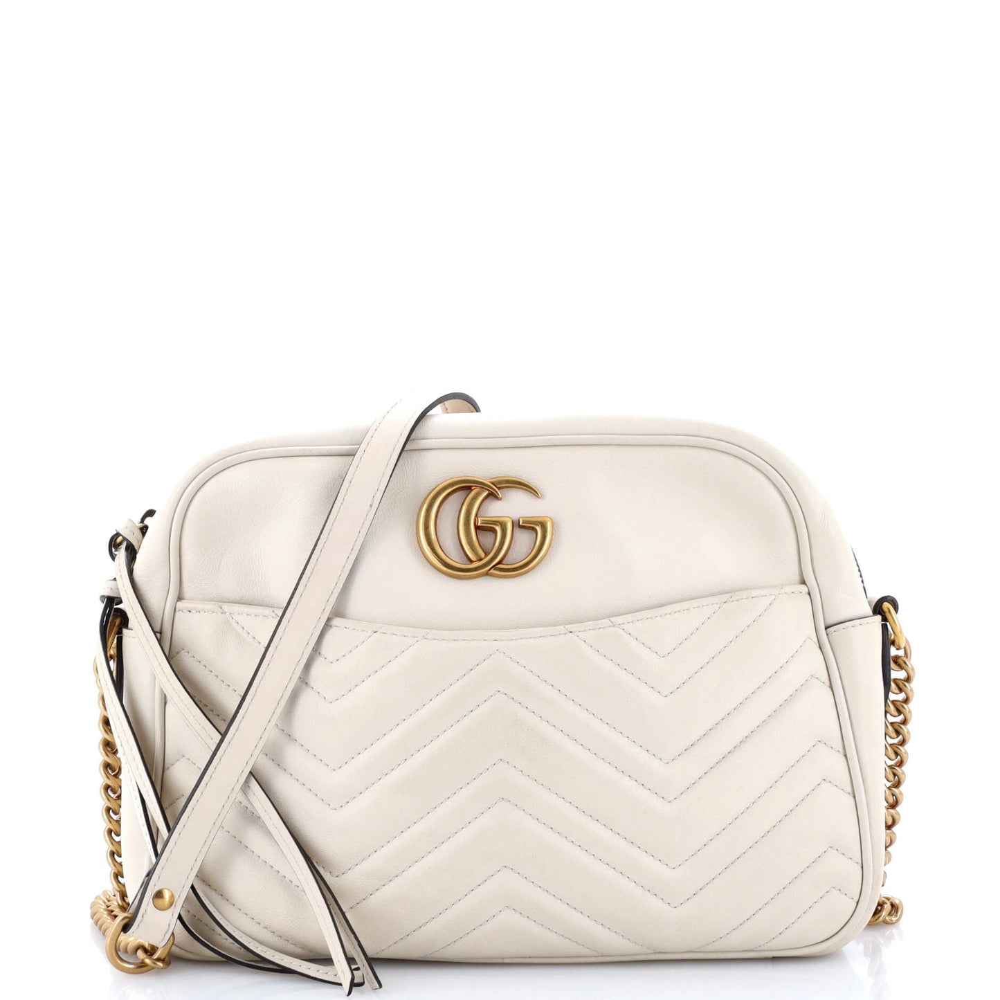 GG Marmont Shoulder Bag Matelasse Leather Medium