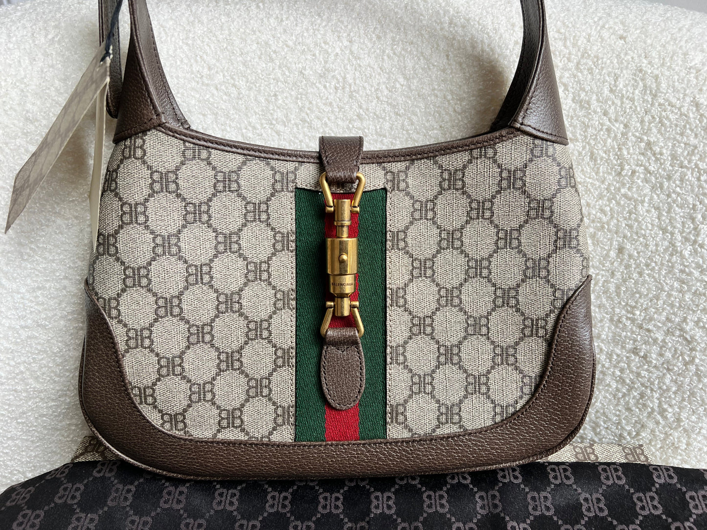 Balenciaga x Gucci Hacker Project Small Jackie Bag