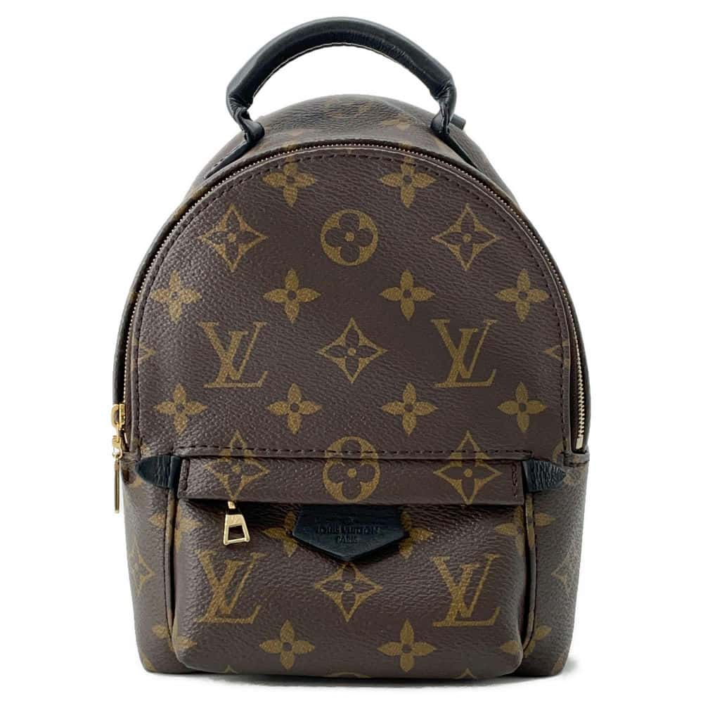 LOUIS VUITTON Palm Springs Backpack Noir M44873 Monogram Size MINI