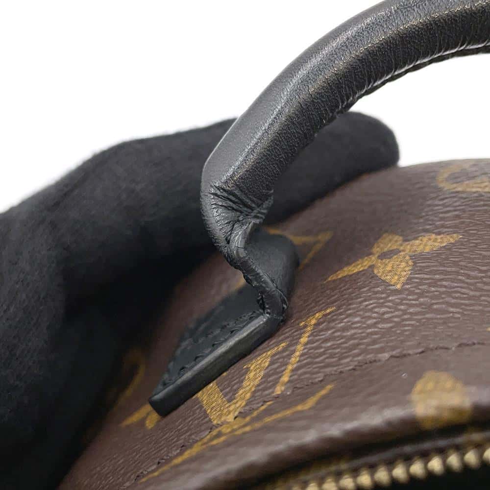 LOUIS VUITTON Palm Springs Backpack Noir M44873 Monogram Size MINI