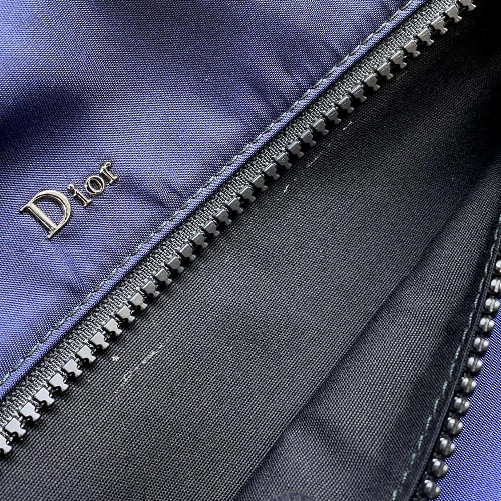 Dior Dior Homme Flap Shoulder Bag Blue Gradation Nylon Leather