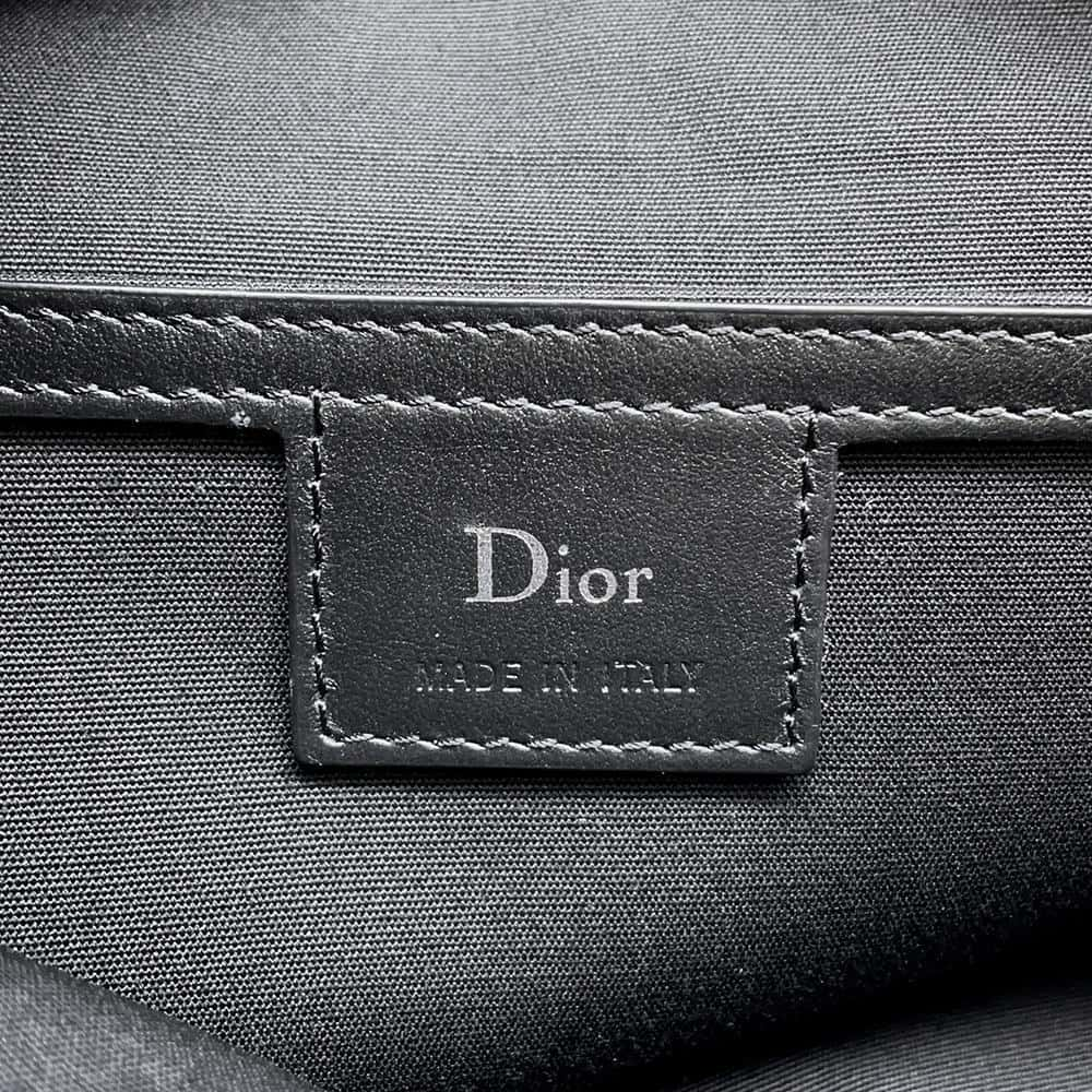 Dior Dior Homme Flap Shoulder Bag Blue Gradation Nylon Leather