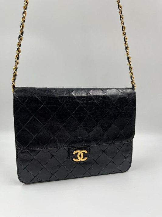 Vintage Black Chanel Flap Bag