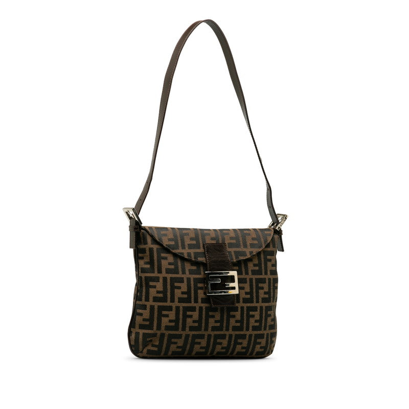 FY ZUCKA MANMABACKET ONE SHOULDER BAG HANDBACK BRONNE CANVES LEADER LADY FENDI FENDI PARIS MARKET