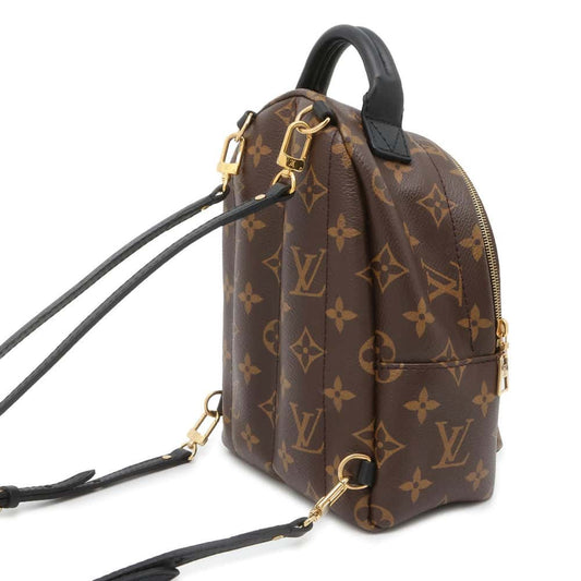 LOUIS VUITTON Palm Springs Backpack Noir M44873 Monogram Size MINI