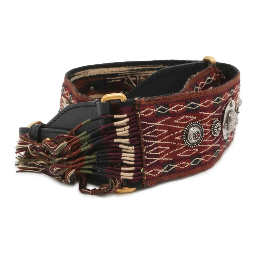 Dior Shoulder Strap Red/Multicolor Canvas