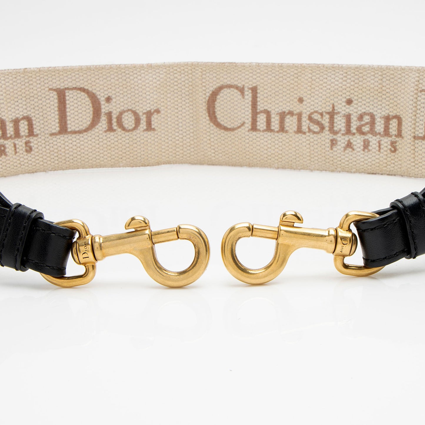 Dior Embroidered Oblique Shoulder Strap