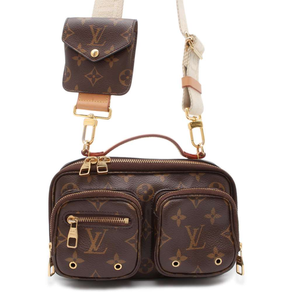 LOUIS VUITTON Utility/Crossbody Brown M80446 Monogram