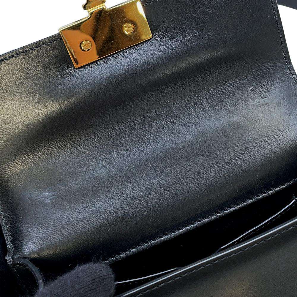 Dior 30Montaigne Shoulder Bag Black S2110UMOS Leather Size micro