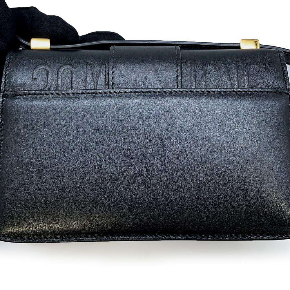 Dior 30Montaigne Shoulder Bag Black S2110UMOS Leather Size micro