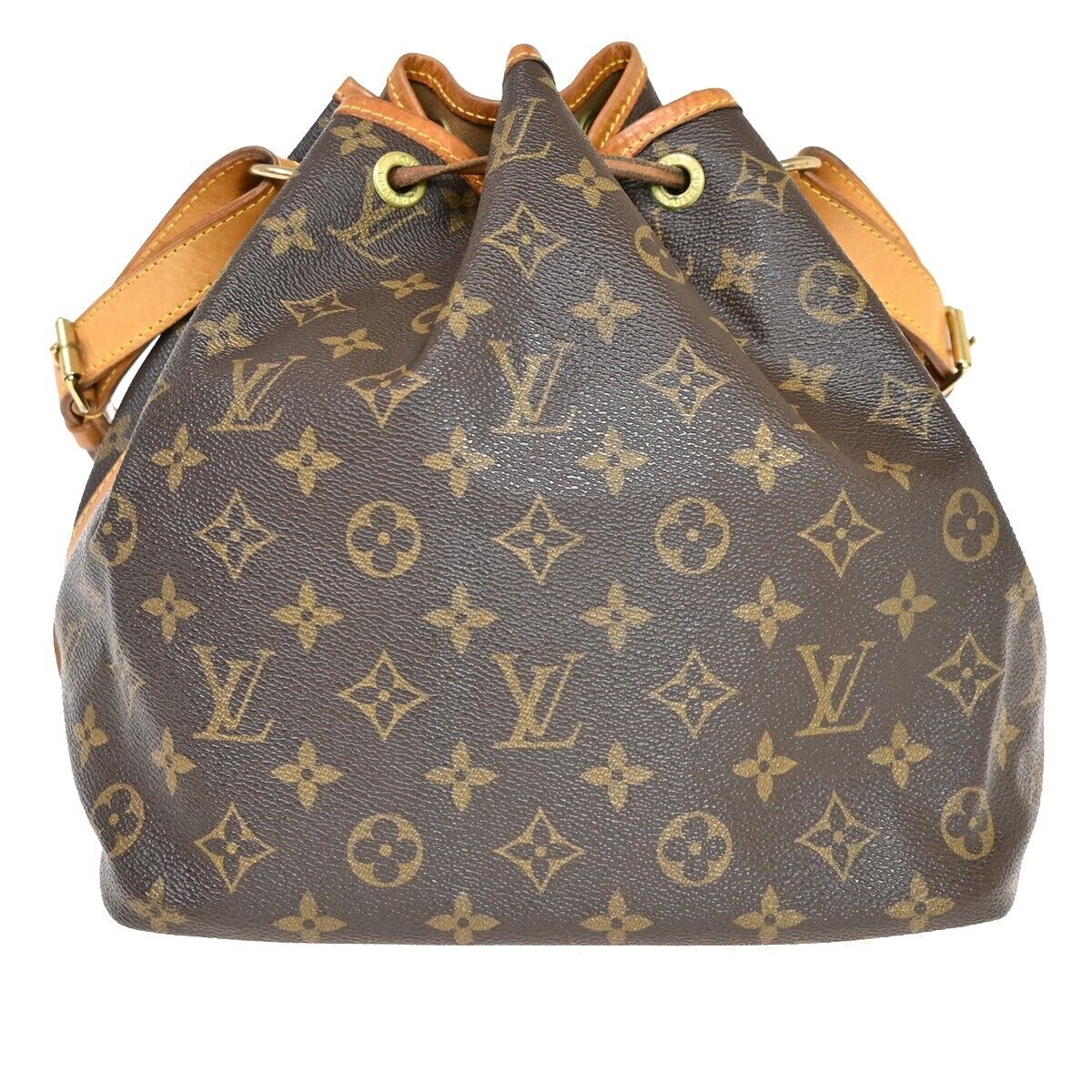 Louis Vuitton Petit Noé  Canvas Shoulder Bag ()