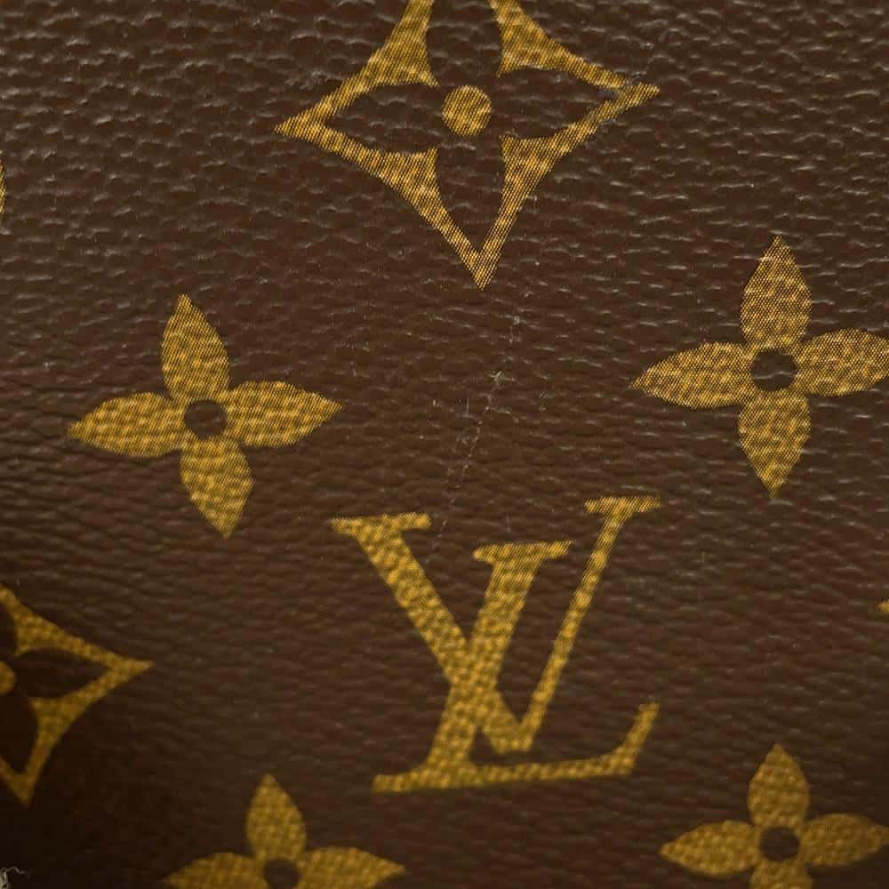 LOUIS VUITTON Marc Newson Collaboration Celebrating Backpack Brown/Ivory M40278 Monogram Mouton