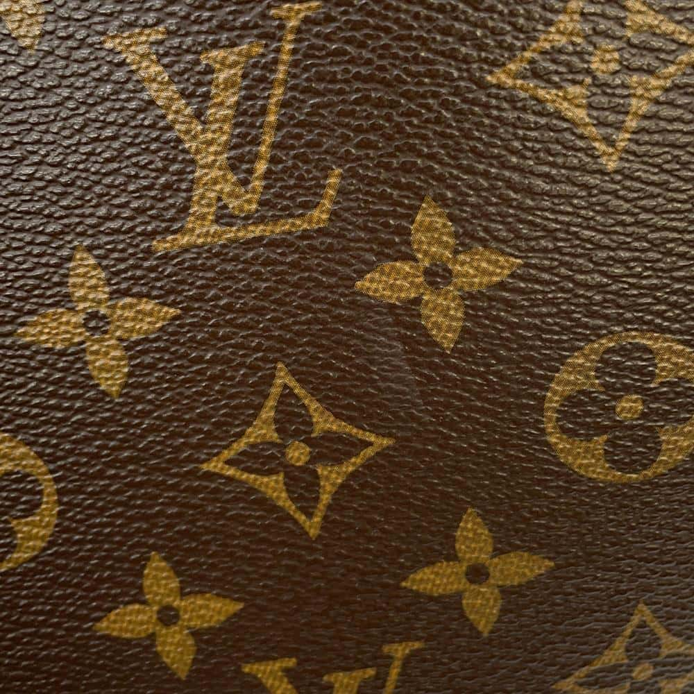 LOUIS VUITTON Marc Newson Collaboration Celebrating Backpack Brown/Ivory M40278 Monogram Mouton