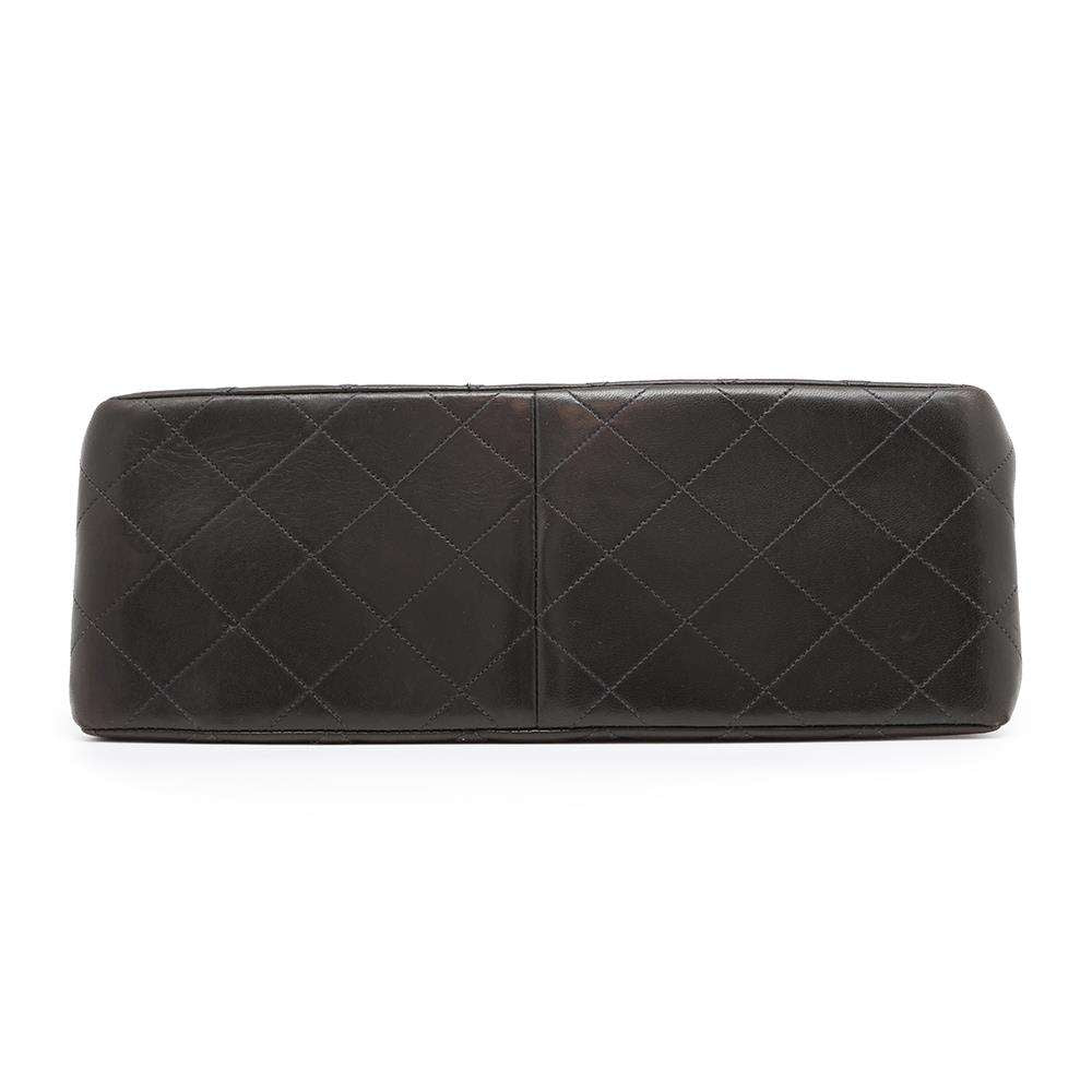 CHANEL Double Face Matelasse ChainShoulder Black Lambskin