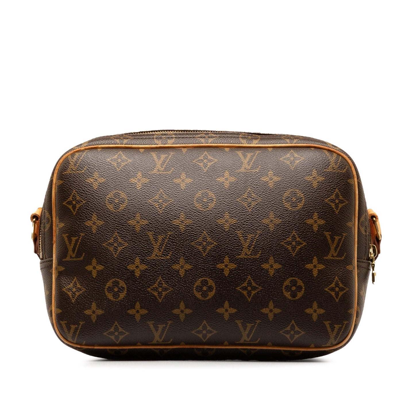 Brown Louis Vuitton Monogram Reporter PM Crossbody Bag