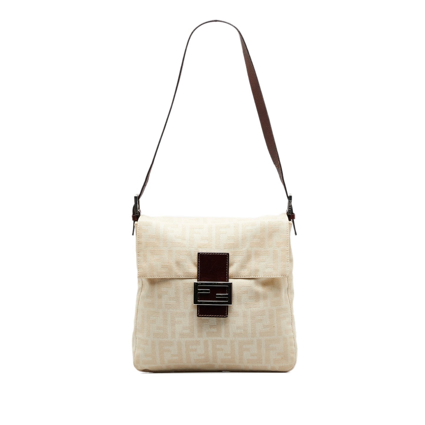 FENDI Zucca Mamma Forever Shoulder Bag