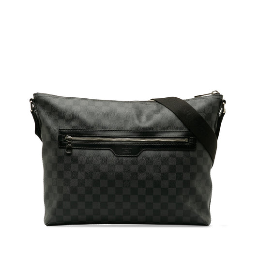 Black Louis Vuitton Damier Graphite Mick MM Crossbody Bag