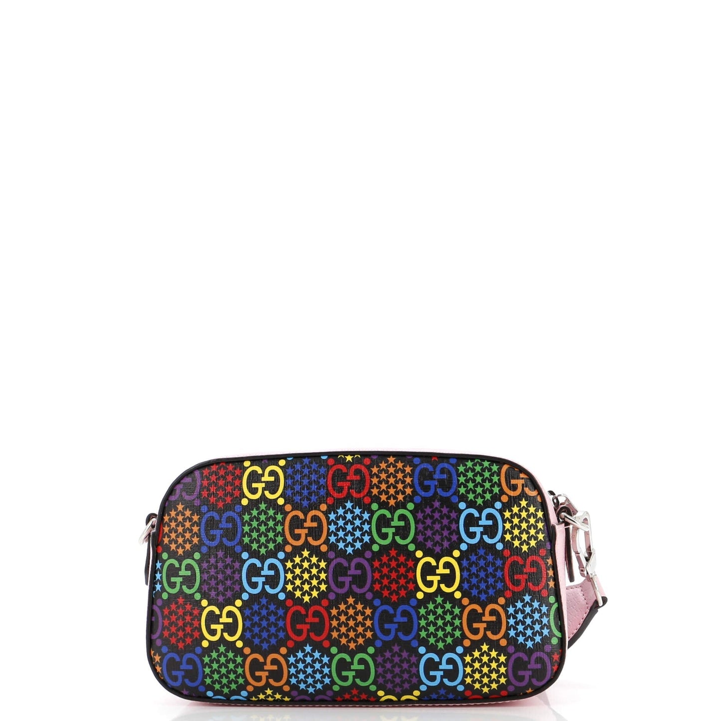 Camera Crossbody Bag Psychedelic Print GG Coated Canvas Small