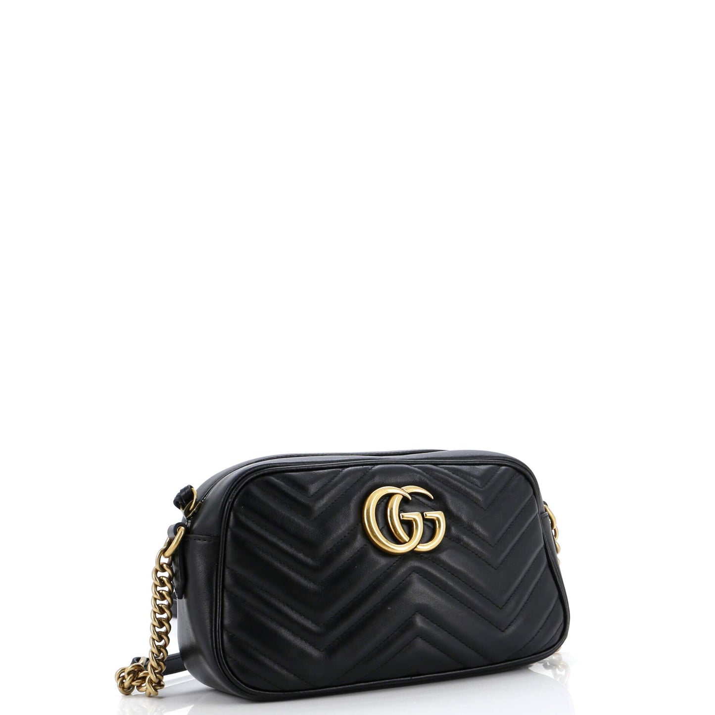 GG Marmont Shoulder Bag Matelasse Leather Small